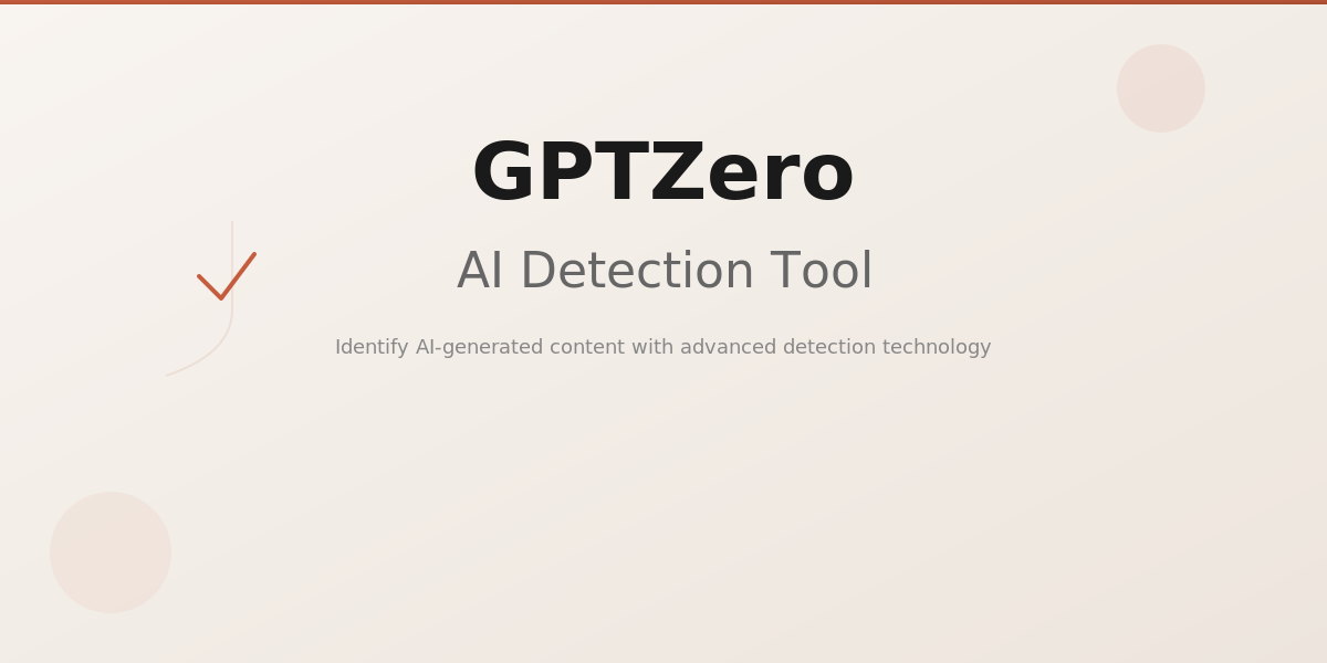 GPTZero interface showing detection analysis results