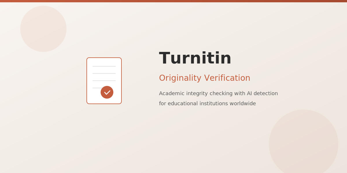 Turnitin AI Detection interface showing content analysis